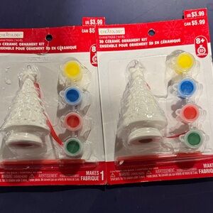 Creatology 3D Ceramic Ornament Kit - White